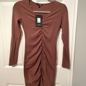 Heart Rush Ruched Mini Dress